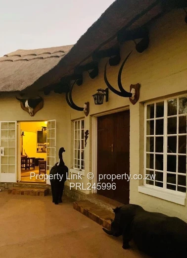 Safari Lodge-Style Bespoke Family Home Overlooking Hillside Dams