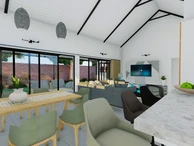Modern 2 Bed 2.5 Bath Home With Private Garden
