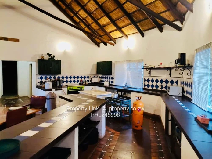 Safari Lodge-Style Bespoke Family Home Overlooking Hillside Dams